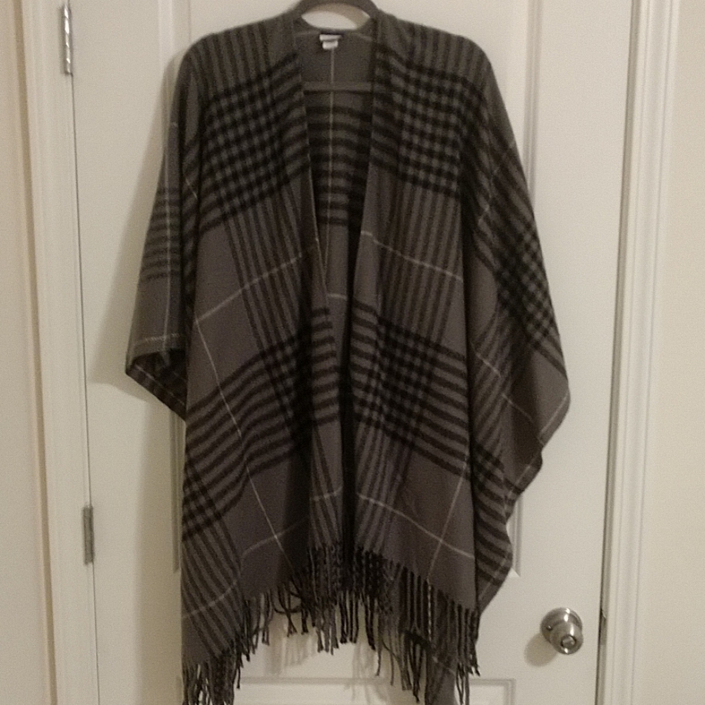 CROFT & BARROW poncho OS